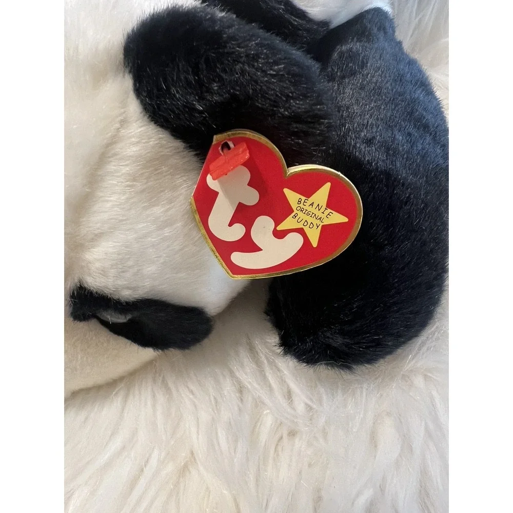 1998 Ty Beanie Buddy PEKING the Panda Bear 14